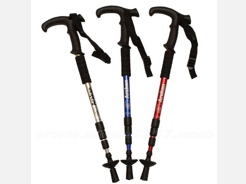 adjustable aluminum ski poles