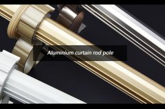 aluminium curtain rod pole