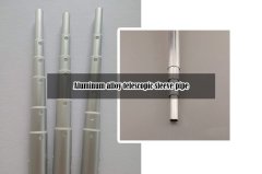 Aluminum alloy telescopic sleeve pipe